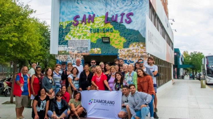 Turistas encantados de conocer San Luis