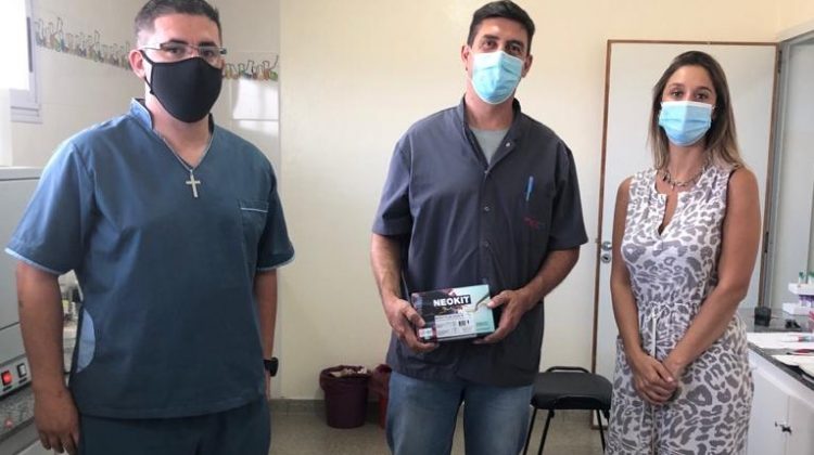 El laboratorio del hospital de Nueva Galia ya procesa muestras COVID