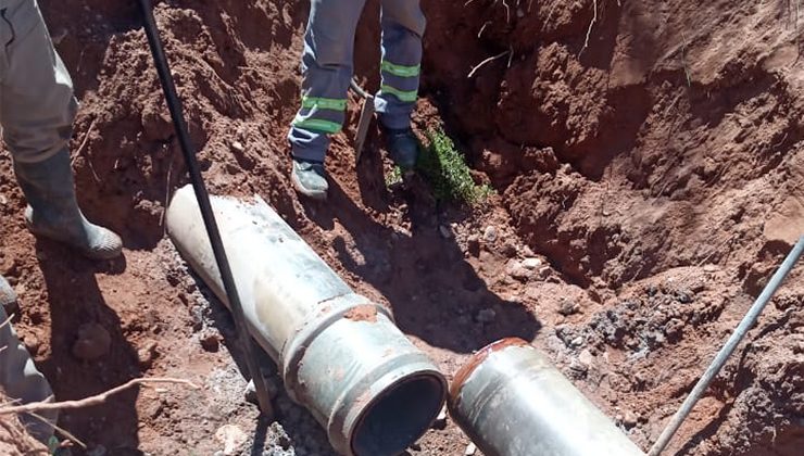 San Luis Agua realizó dos intervenciones en el Acueducto Nogolí