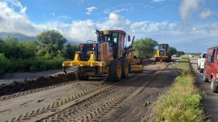 Obras y reparaciones viales luego de las intensas lluvias