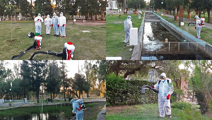 Prevención del dengue: realizan fumigaciones en los parques provinciales