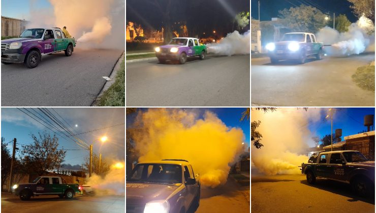 Continúa la fumigación contra el dengue en barrios de San Luis y Villa Mercedes