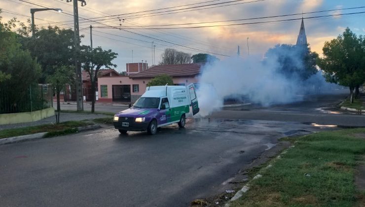 Prevención del dengue: dieron a conocer el cronograma semanal de fumigación