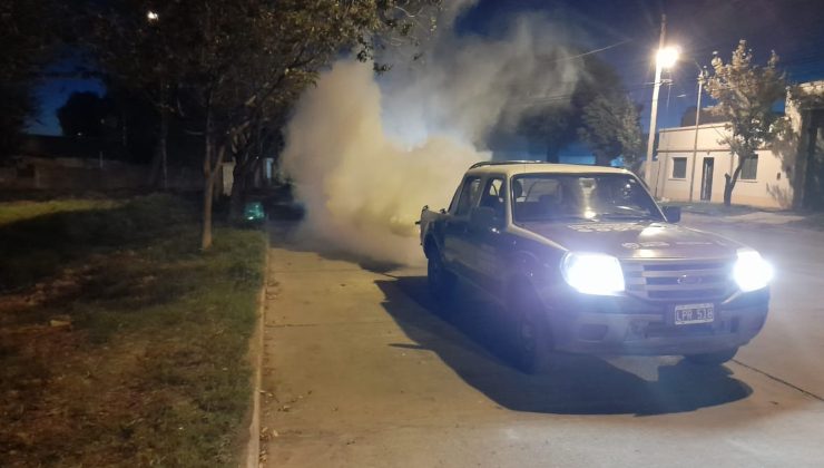 Prevención del dengue: continúan las fumigaciones en San Luis y Villa Mercedes