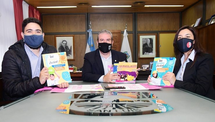 Los libros de Intercolegiales Culturales llegaron a la Universidad Nacional de San Luis