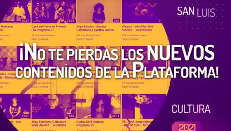 Plataforma Virtual Cultural y de Formación Artística 2021