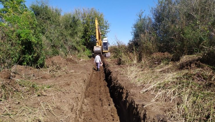 San Luis Agua trabaja en la puesta en valor del canal Pozo de los Rayos