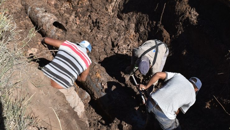 Finalizó la reparación del Acueducto Productivo Belgrano