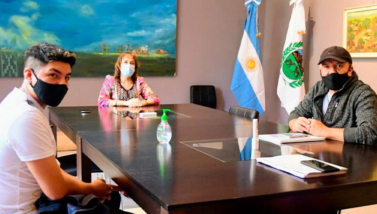 Rapisarda se reunió con representantes de la Asociación de Técnicos Unidos de San Luis