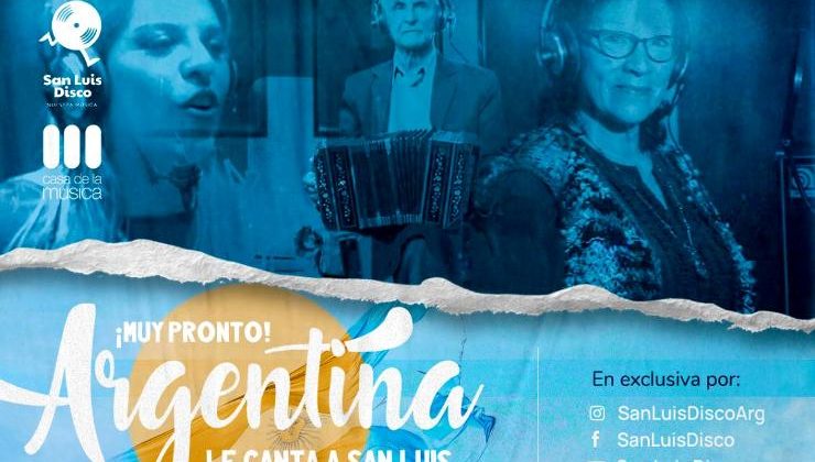 San Luis Disco lanza el segundo videoclip de “Argentina le canta a San Luis”