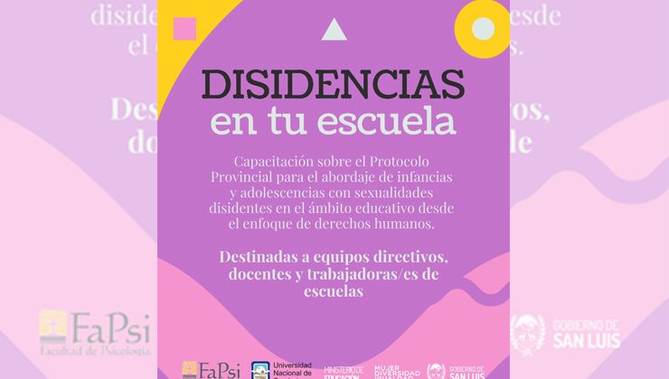 Comienzan las capacitaciones para el “Protocolo para el Abordaje de Infancias y Adolescencias con Sexualidades Disidentes en el Ámbito Educativo desde el Enfoque de Derechos Humanos”