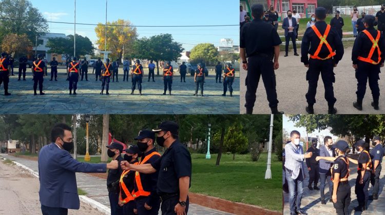 La Policía Ciudadana comenzó a trabajar en Fraga y Justo Daract