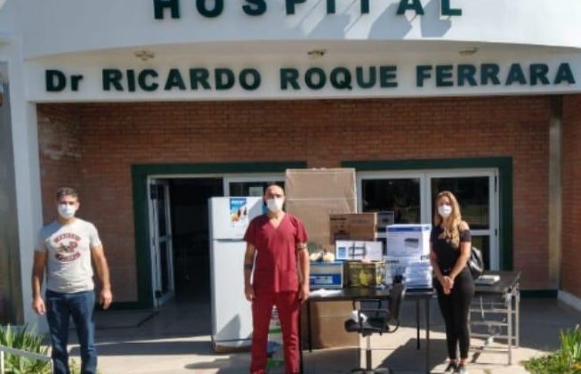 El Ministerio de Salud entregó insumos y equipamientos en el Hospital de Santa Rosa del Conlara