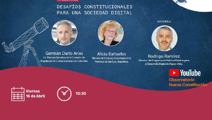 La ministra Bañuelos participará del evento online “Desafíos Constitucionales para una Nueva Sociedad Digital”