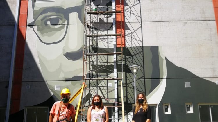 Pinta San Luis: los artistas detrás del mural de Ramón Carrillo