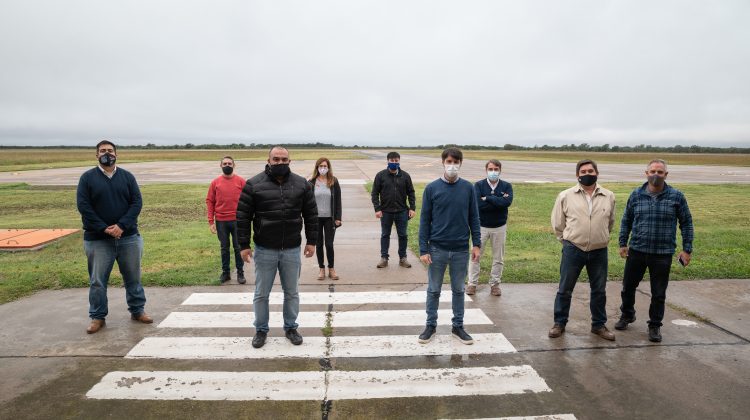 Sebastián Anzulovich visitó las instalaciones de Villa Reynolds