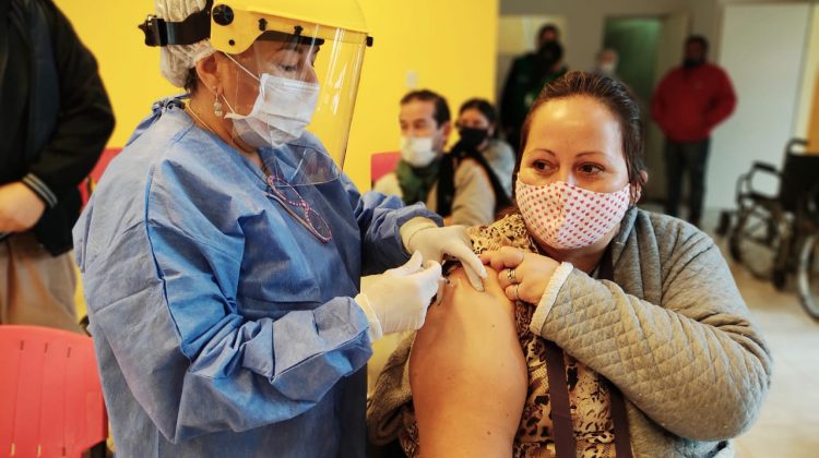 Jornada de vacunación contra el Coronavirus en el Valle del Conlara