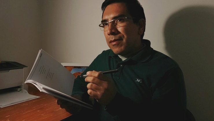 El poeta Darío Arístides Molina recibió una mención de honor del Instituto Cultural Latinoamericano de la ciudad de Junín