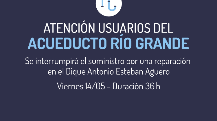 Realizarán tareas de reparación en el dique Antonio Esteban Agüero