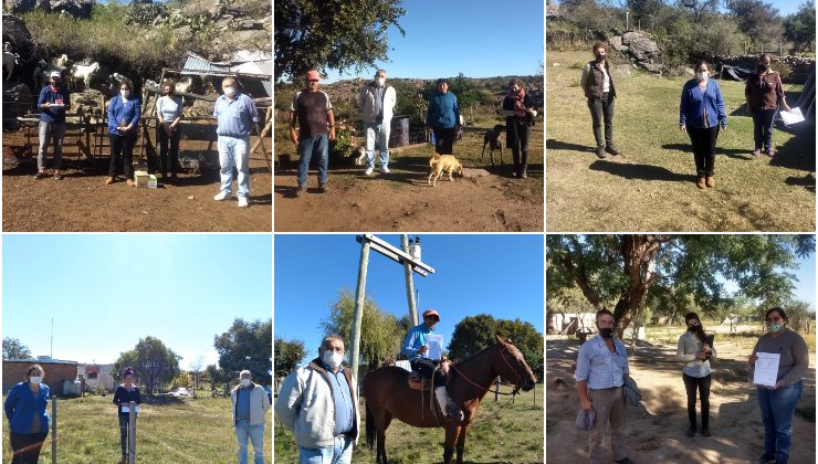 Continúan los trabajos para fortalecer el desarrollo de los grupos caprinos de pequeños productores del norte provincial