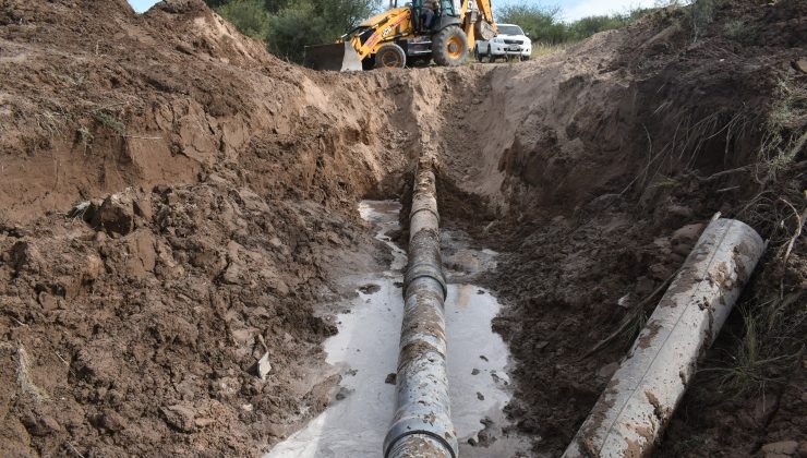 San Luis Agua finalizó la reparación del Acueducto del Oeste “Eloy Bona”