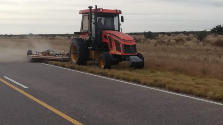 Vialidad provincial despliega tareas de mantenimiento y reparación en rutas y caminos