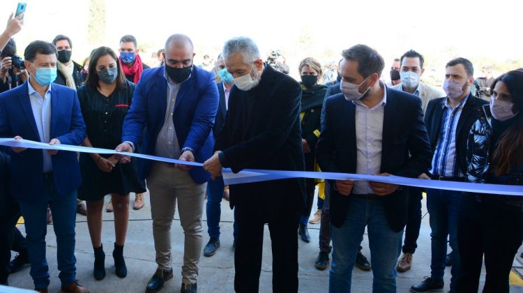 El gobernador inauguró en Villa Mercedes una Planta de Clasificación de Residuos Inorgánicos