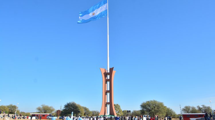 El acto central de la Promesa a la Bandera, en el tradicional escenario en Toro Negro