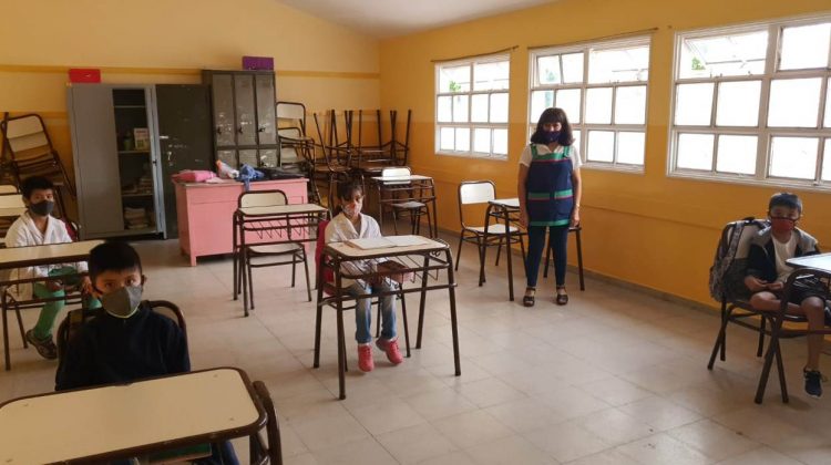 San Luis retomará las clases presenciales voluntarias este lunes para los niveles inicial y primario