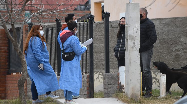 Realizaron un intenso rastrillaje sanitario en La Toma 