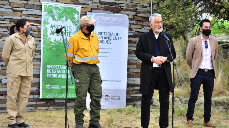 El gobernador realizó la apertura del Curso Inicial de Combatiente Forestal