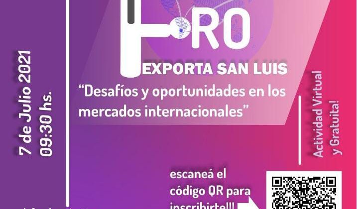 San Luis Logística realizará el Primer Foro “Exporta San Luis”