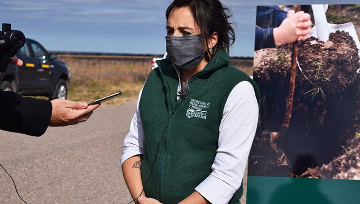 “El Plan Forestal está creado con una visión de San Luis unido, social y territorial, en busca de conectar con árboles y vida los diferentes pueblos”