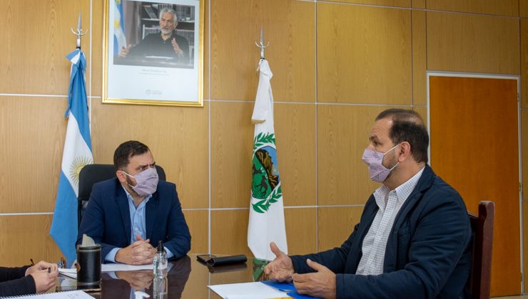 El ministro de Producción recibió al secretario de Agricultura, Ganadería y Pesca de la Nación