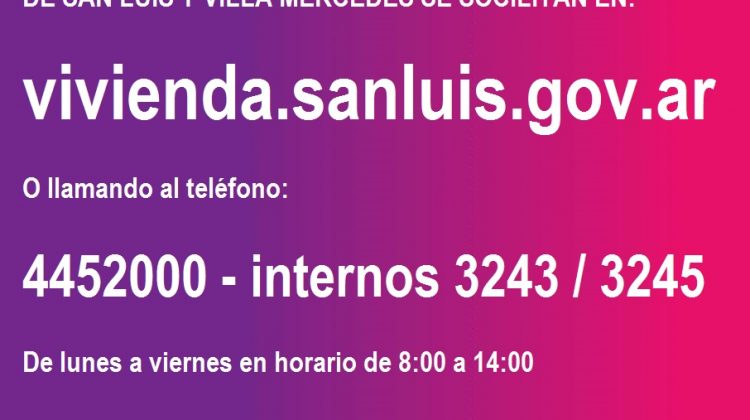 La Secretaría de Vivienda retoma la atención al público con turnos