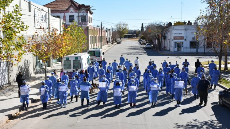 Participan 120 personas: despliegan un rastrillaje en Tilisarao para detectar casos positivos