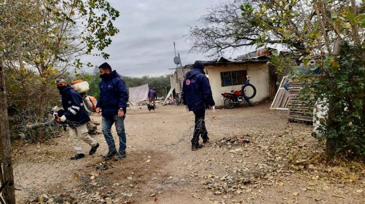 Chagas: realizaron actividades preventivas en Villa Mercedes