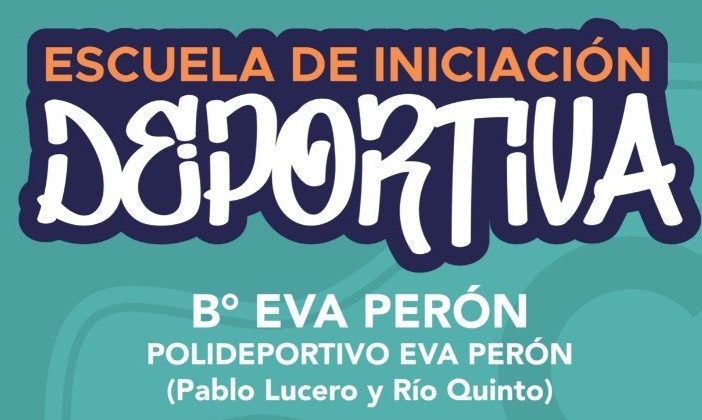 Una escuela de iniciación deportiva funcionará en el barrio Eva Perón de la ciudad de San Luis