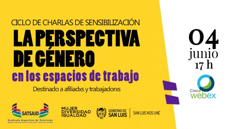 Realizaron la primera charla de sensibilización en perspectiva de género a trabajadores de la televisión