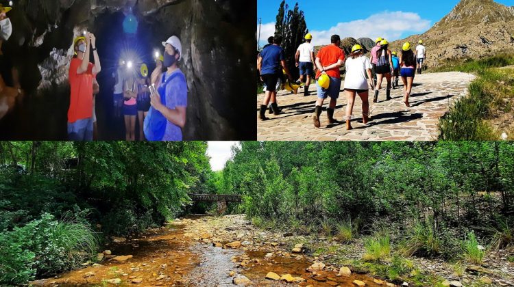 Realizan visitas guiadas gratuitas a la mina de oro ubicada en La Carolina