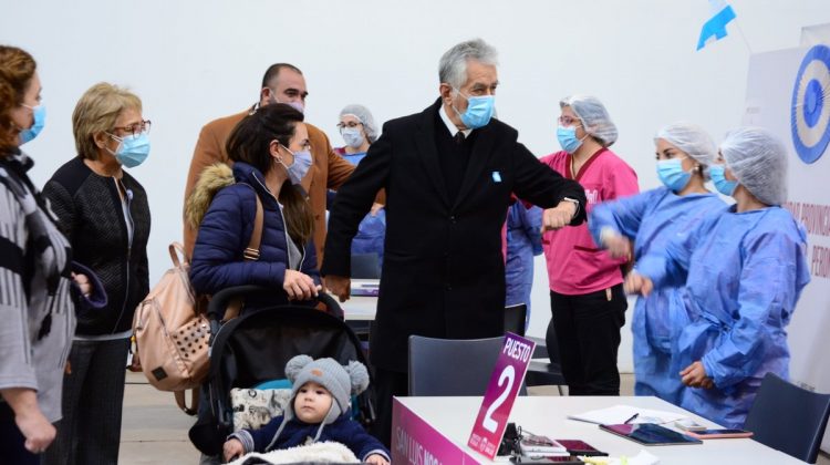 Alberto Rodríguez Saá: “Celebramos el Día de la Patria vacunando”