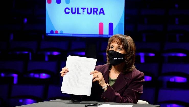 Cultura firmó un convenio con el Instituto Nacional del Teatro