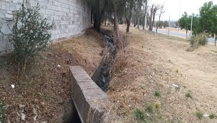San Luis Agua trabaja en la limpieza del Canal Cero