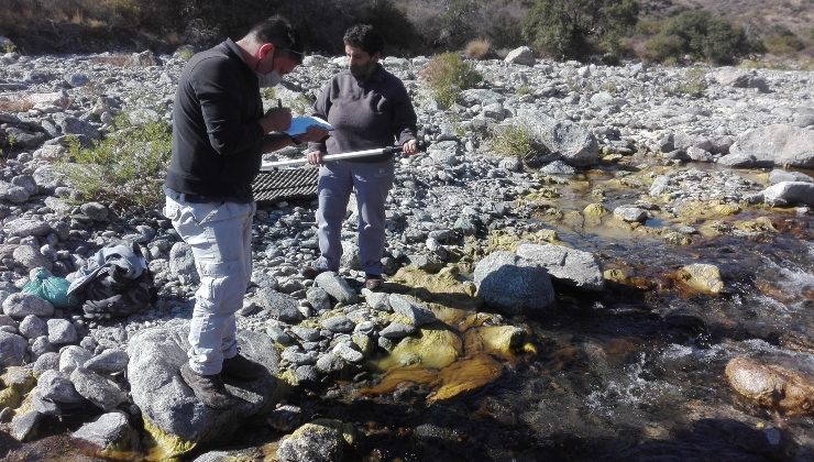 San Luis Agua realizó monitoreos y mediciones en ríos y arroyos que abastecen a acueductos