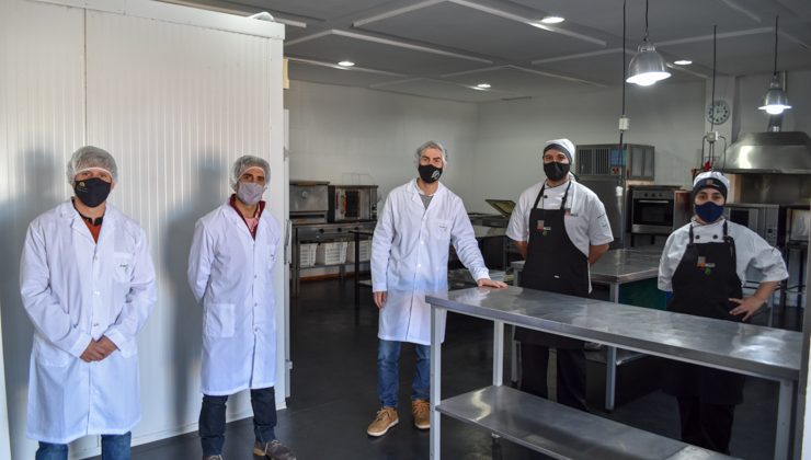 Un emprendimiento local adquirió productos de “Sol Puntano” para la elaboración de viandas congeladas