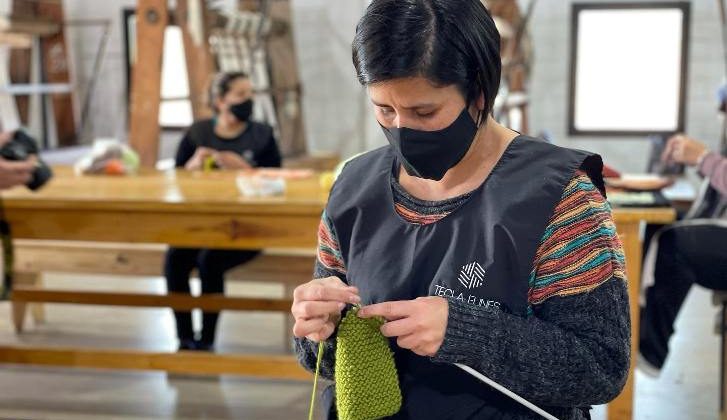 Cultura homenajeó a las tejedoras en su día