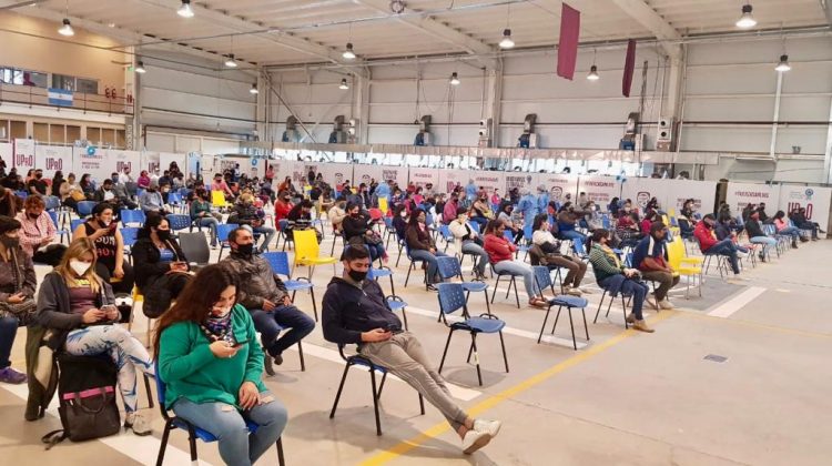 Más de 2.000 personas fueron citadas en Villa Mercedes para recibir primeras y segundas dosis de vacunas