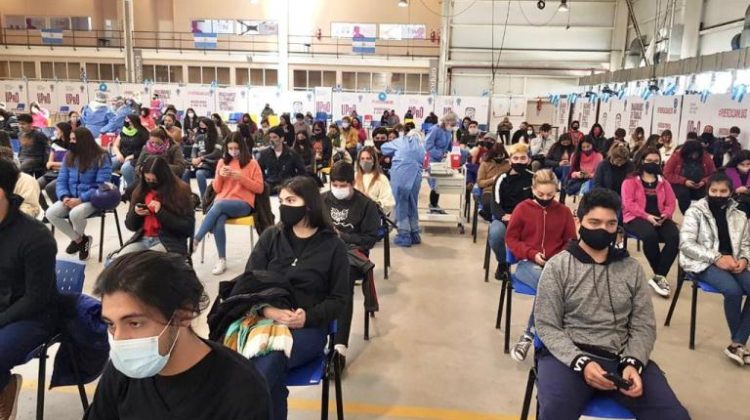 Más de 1.700 personas fueron citadas para primeras y segundas dosis en Villa Mercedes