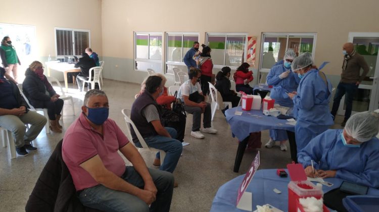 En el Valle del Conlara citaron a más de 2.500 personas para recibir la vacuna contra el COVID-19