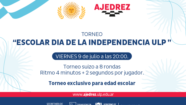 Este viernes se disputará el torneo “Escolar Día de la Independencia”